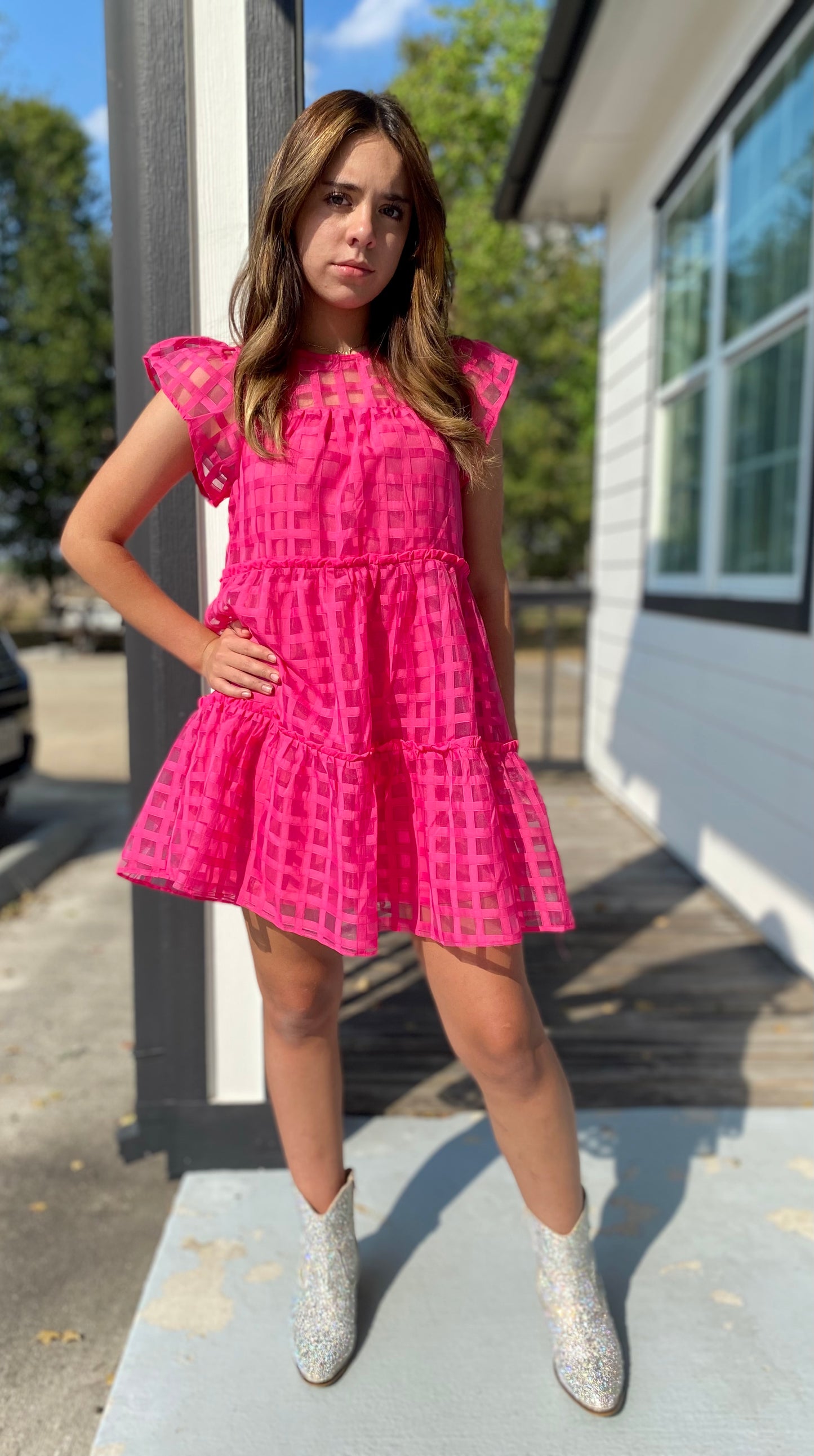 Abigail Pink Dress