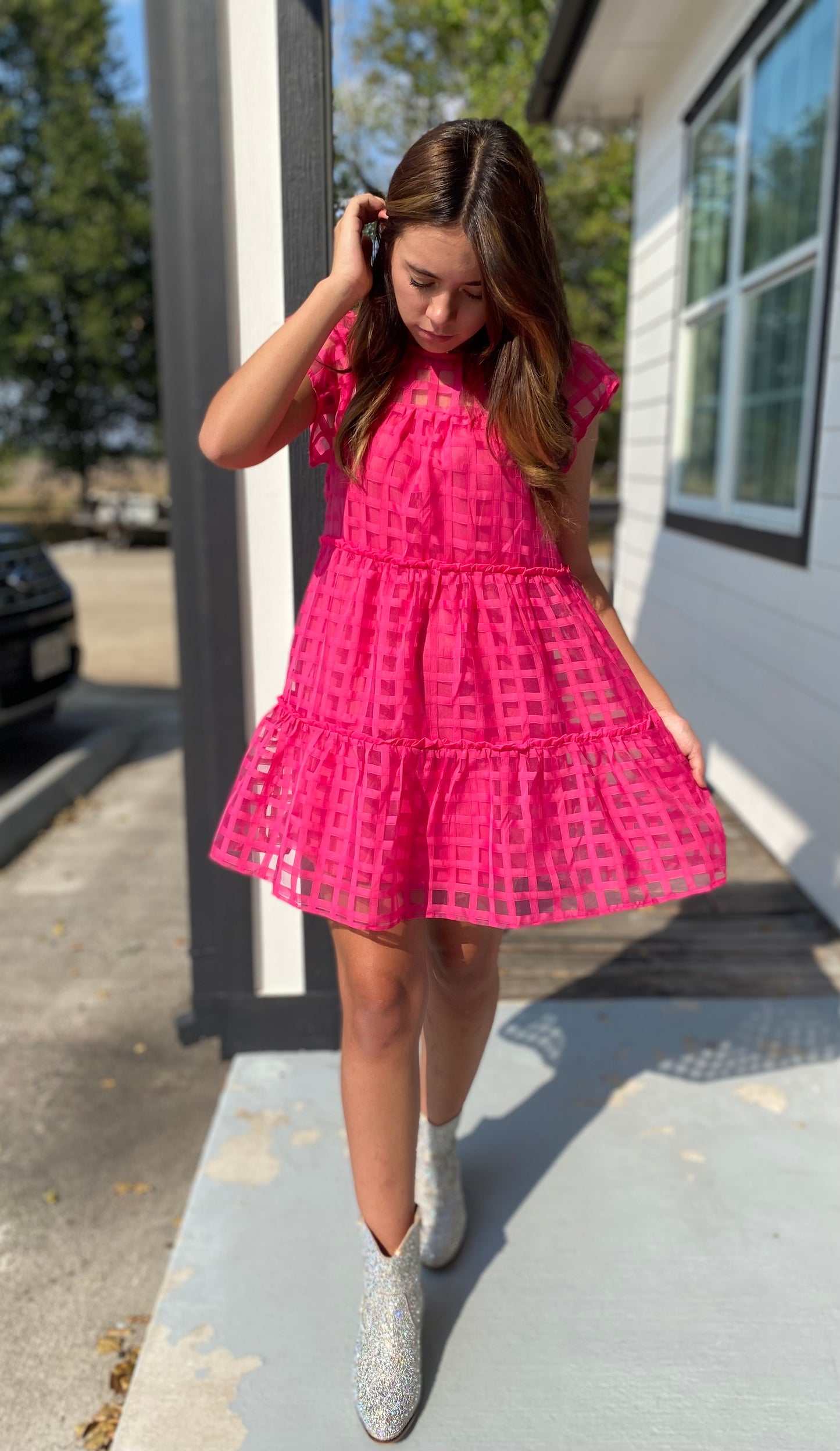 Abigail Pink Dress